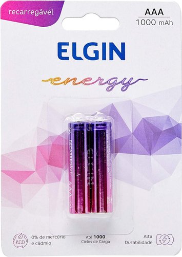PILHA RECARREGAVEL AAA C/2 900MAH BP01