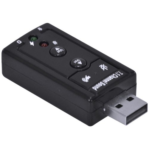 Placa de Som Usb Externa 7.1 Canais AUSB71 - Vinik