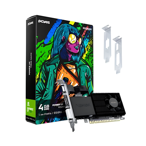 PLACA DE VIDEO 4GB GEFORCE GT730 DDR5 64BITS VGA/DVI/HDMI