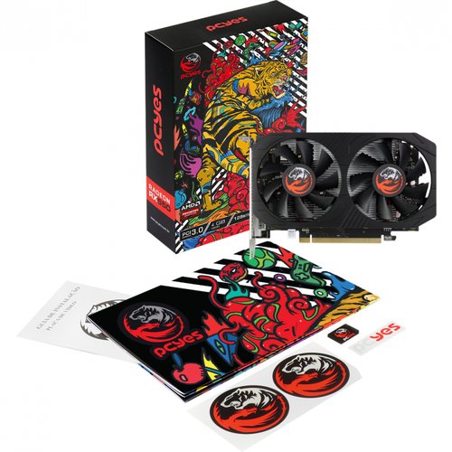 Placa De Vídeo Radeon RX 550 4GB DDR5 128BITS PJRX5504GGR5DF - Pcyes