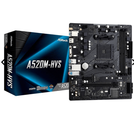 PLACA MAE AM4 A520M-HVS DDR4