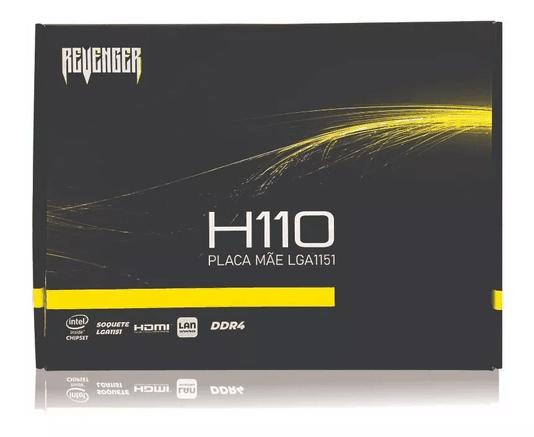 Placa mae, LGA1151, H110,Revenger,DDR4