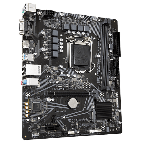 Placa Mãe Gigabyte H510M, Intel LGA 1200, mATX, DDR4, (rev. 1.0)