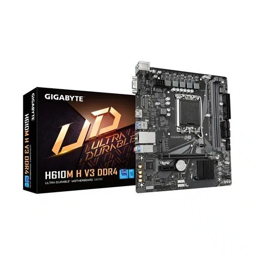 Placa Mãe LGA1700 H610M H V3 DDR4 (2XDDR4/HDMI/D-SUB/M.2/USB 3.2)