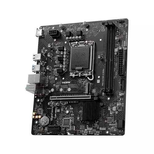 Placa Mãe MSI PRO H610M-S, Intel LGA1700, mATX, DDR4, Hdmi