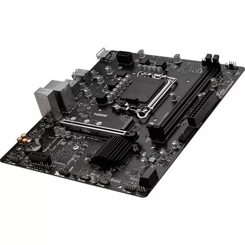Placa Mãe MSI PRO H610M-S, Intel LGA1700, mATX, DDR4, Hdmi