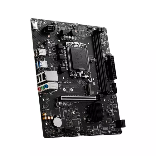 Placa Mãe MSI PRO H610M-S, Intel LGA1700, mATX, DDR4, Hdmi
