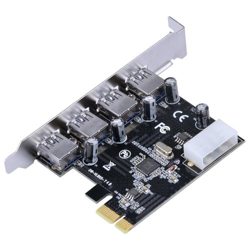 Placa Usb Com 4 USB 3.0 PCI Express PCI-E X1 PU30-4 - VINIK
