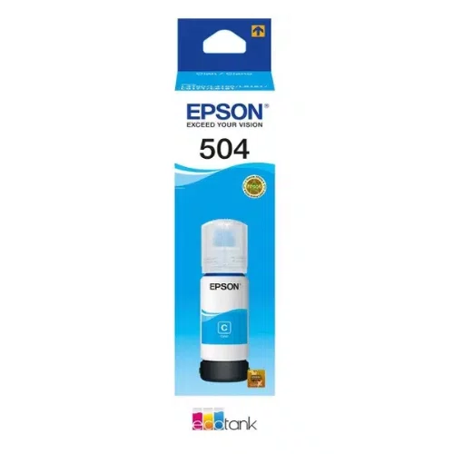 Refil de Tinta Epson T504 Ciano T504222-BR