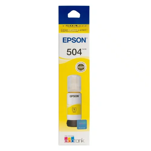 Refil de Tinta Epson T504 Amarelo T504422-BR