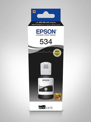 Refil De Tinta Epson T534120 Preto - EPSON