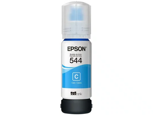 REFIL DE TINTA EPSON ECOTANK T544222-BR 65ML CIANO JATO DE TINTA