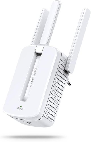 Repetidor de Alcance MW300RE Wireless 300Mbps 3 Antenas Externas Mercusys