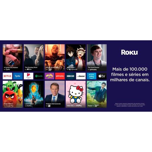 Roku Express Dispositivo Streaming Player Full HD Conversor Smart TV com Controle Remoto - 3930BR
