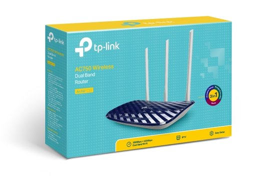 Roteador Wireless Dual Band AC750 Archer C20 - TP-LINK