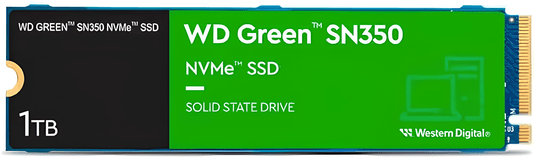 SSD M.2 2280 NVME PCIE 500GB GREEN SN350  WDS500G2G0C