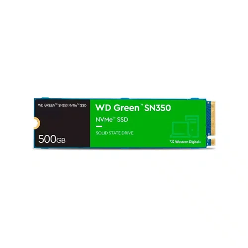 SSD M.2 2280 NVME PCIE 500GB GREEN SN350 WDS500G2G0C SSD M.2 2280 NVME PCIE 500GB GREEN SN350 WDS500G2G0C