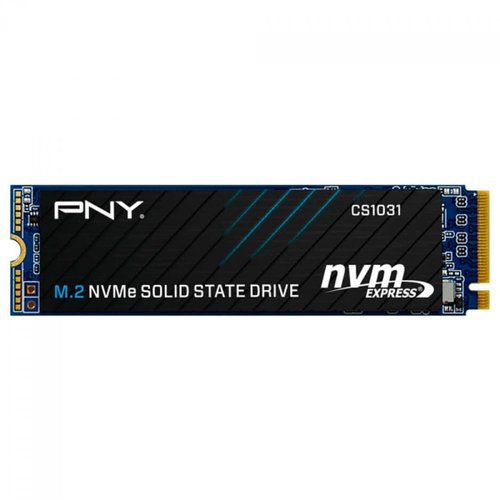 SSD PNY CS1031, 500GB, M.2 NVMe, Leitura 2400MBs e Gravação 1750MBs