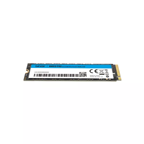 SSD M.2 NVMe 2280 500GB PCIe Gen3x4 Lexar NM610 Pro (3300MB/s)