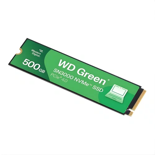 SSD M.2 NVMe WD Green SN3000 500GB PCIe Gen4 WDS500G4G0E
