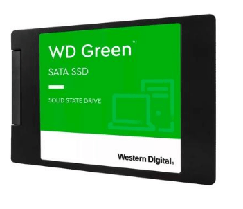 SSD WD Green 1TB SATA III 2.5” 545MB/s WDS100T3G0A
