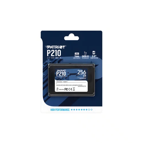 SSD SATA3 6GB/s 256GB Patriot P210