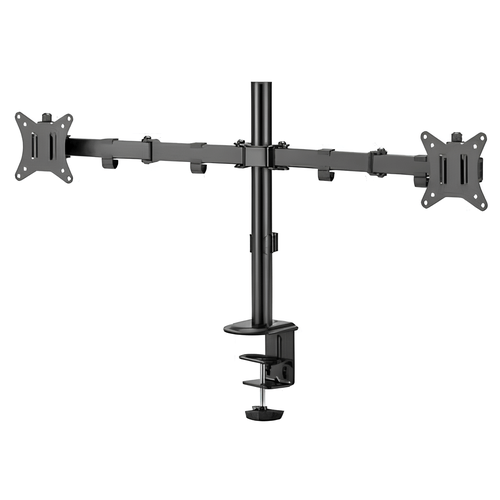 SUPORTE P/MONITOR BRACO ARTICULADO DUPLO 17"-32" FK445S PRETO