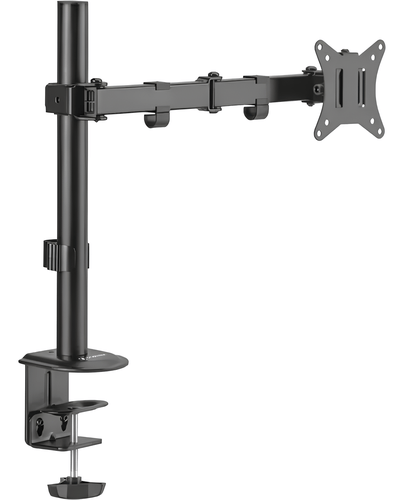 SUPORTE P/MONITOR C/BRAÇO ARTICULADO 17"-32" FK425S PRETO