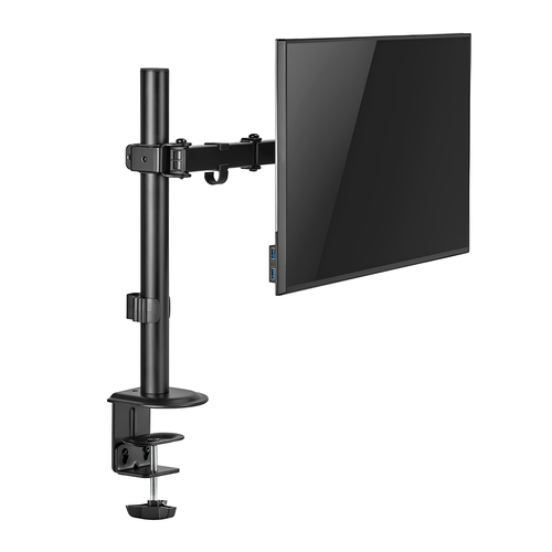 SUPORTE P/MONITOR C/BRAÇO ARTICULADO 17"-32" FK425S PRETO