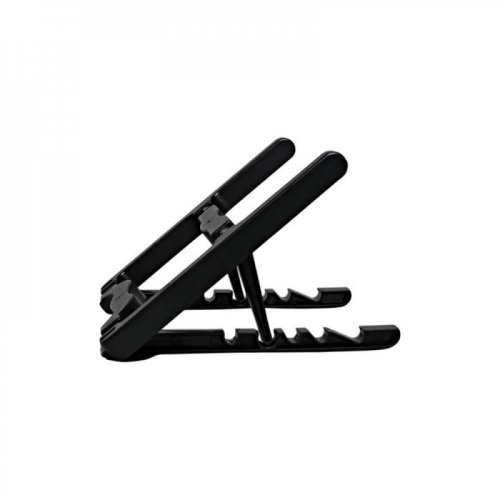 Suporte Para Notebook Com 4 Níveis De Inclinação Até 45 Graus Preto Masticmol St35 Resistente E Leve