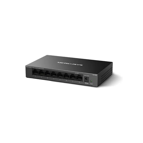 Switch 8 Portas Gigabit 10/100/1000Mbps Mercusys MS108GS Case Metal