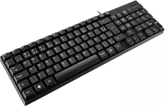 Teclado Básico Slim Laser USB PT TC193BU - MULTILASER
