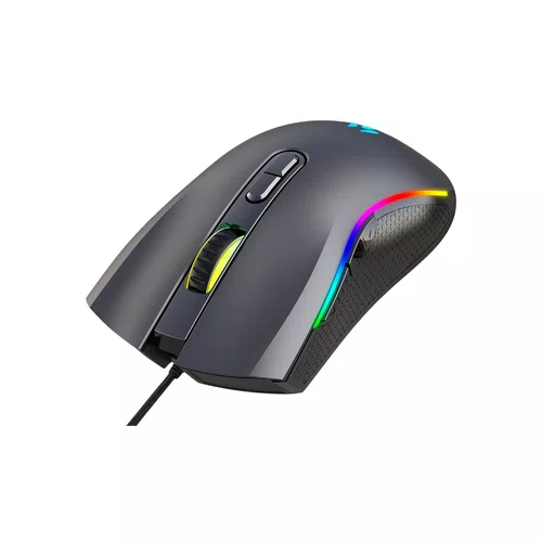 Kit Gamer Teclado Membrana Fortrek Earless 80 TKL Rainbow + Mouse Gamer Fortrek Black Hawk RGB 7200DPI