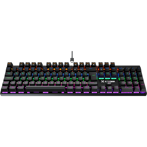 Teclado Mecânico Gamer Fortrek Gravity 100 Switch Red RGB