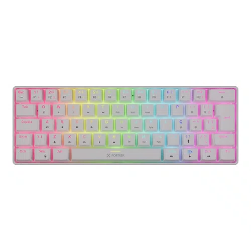 TECLADO GAMER MECANICO WIRELESS GRAVITY 65 AIR BRANCO