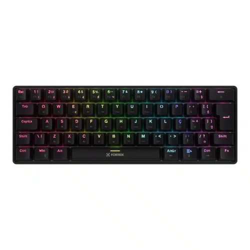 TECLADO GAMER MECANICO WIRELESS GRAVITY 65 AIR PRETO