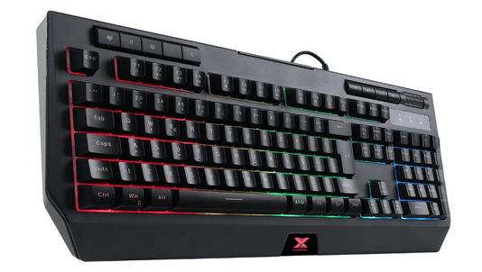 TECLADO GAMER MULT. C/SUPORTE SMARTPHONE PROTECTOR LED 7 CORES GT800