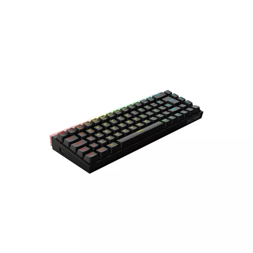 Teclado Mecânico 60% PCYES Shiyan Black Vulcan RGB Switch Blue TPSHBVBL