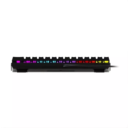 Teclado Mecânico 60% Vinik Anihi Black Switch Red LED Rainbow ANIHIBKRD