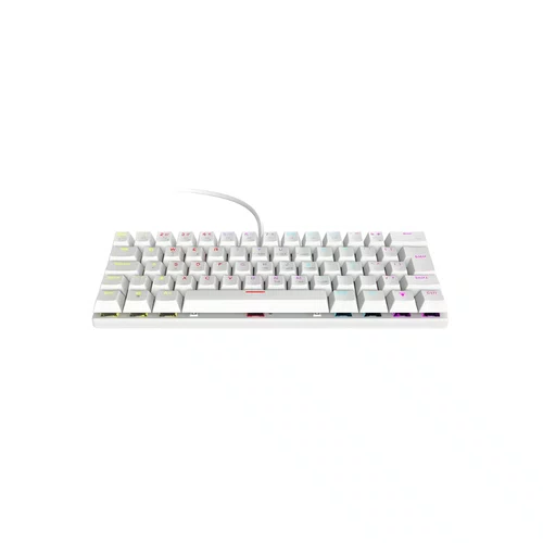 Teclado Mecânico 60% Vinik Anihi White Switch Red LED Rainbow ANIHIWHRD