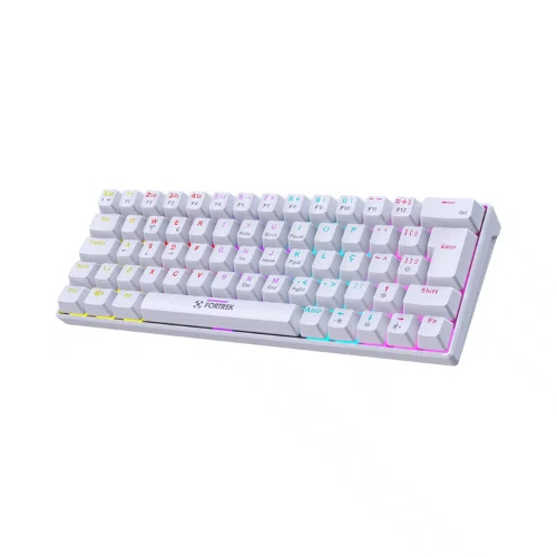 TECLADO MECANICO GRAVITY 65 SWITCH OUTEMU RED BRANCO