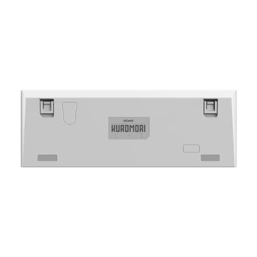 Teclado Mecânico USB 60% PCYes Kuromori White Ghost Switch Blue LED Rainbow PTKMWG60BL