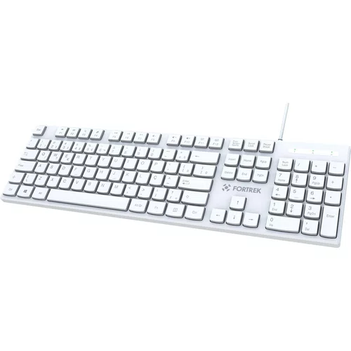 TECLADO USB ABNT2 OFFICE SLIM K15 BRANCO