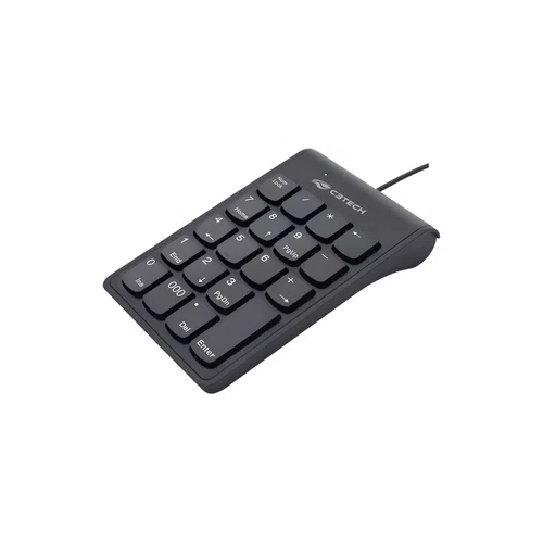 Teclado USB Numérico C3Tech KN-12BK Preto