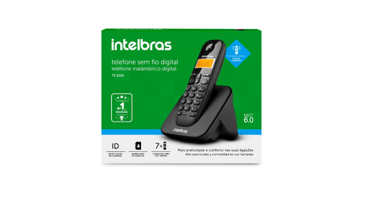 TELEFONE SEM FIO DETEC.6.0 C/IDENT.TS 3110 PRETO