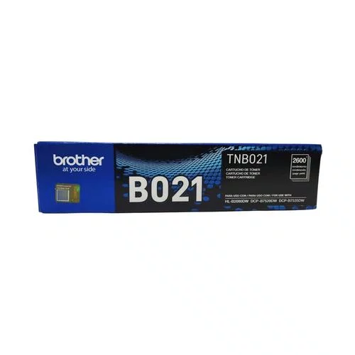Toner Brother TN-B021 DCPB7650DW DCPB7520DW DCPB7535DW 2.6K Preto