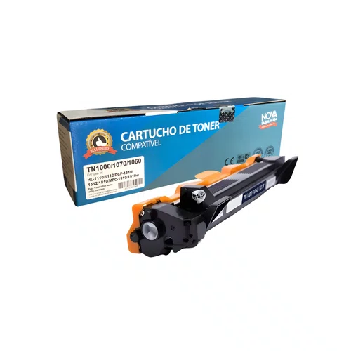 Toner Compatível Brother TN1060 TN1000 DCP-1617NW HL-1202 Kit c/05 und