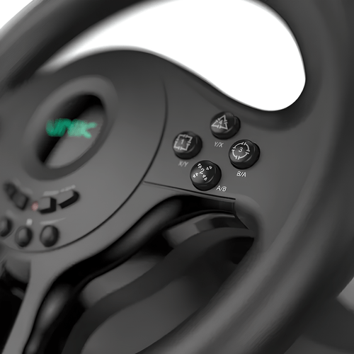 VOLANTE GAMER COM PEDAL GW180 P/PC/PS4/XBOX/SWITCH GW180