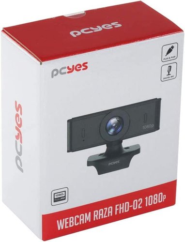 Webcam Com Microfone RAZA FHD-02 1080P - PCyes