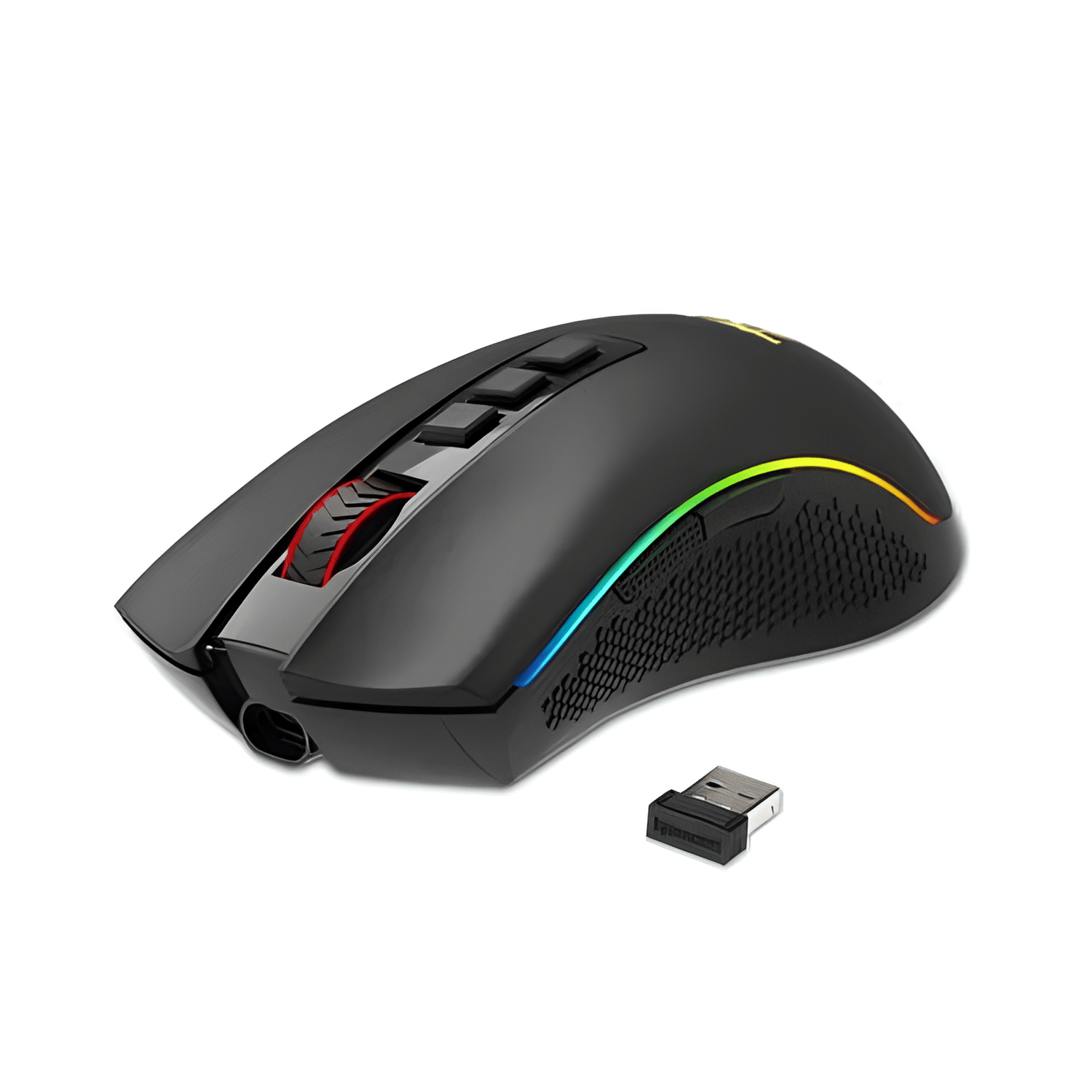 Mouse Gamer Sem Fio Redragon Cobra Pro M711PRO, 16000 DPI, RGB, 7 Botões Programáveis – Preto Mouse Gamer Sem Fio Redragon Cobra Pro M711PRO, 16000 DPI, RGB, 7 Botões Programáveis – Preto